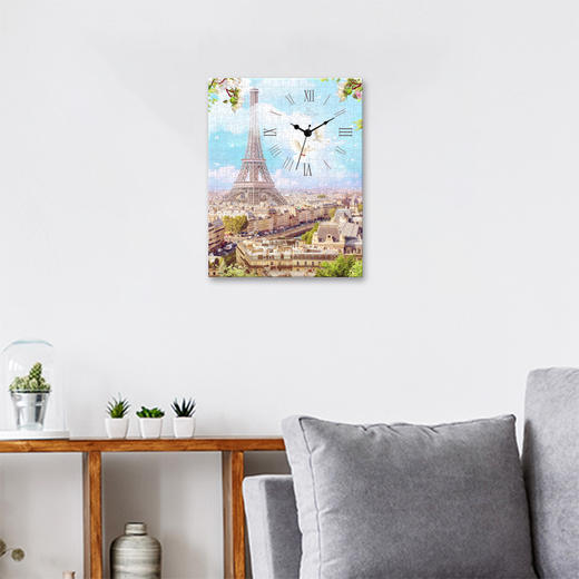 366片 无框时钟拼图 塑料拼图HK1003 巴黎春之颂 商品图2