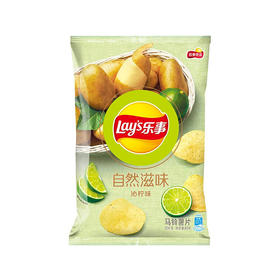 乐事自然滋味沁柠味 65g