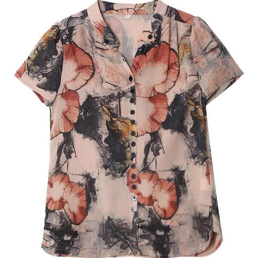 YWE-AH22A1295夏季新款修身短袖气质优雅时尚打底小衫 商品图5