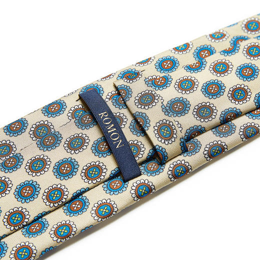 【桑蚕丝】罗蒙领带男精致花纹正装商务时尚休闲婚礼男士领带 商品图2