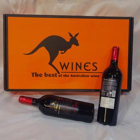 环澳大袋鼠庄园西拉干红葡萄酒 750Ml【LY】