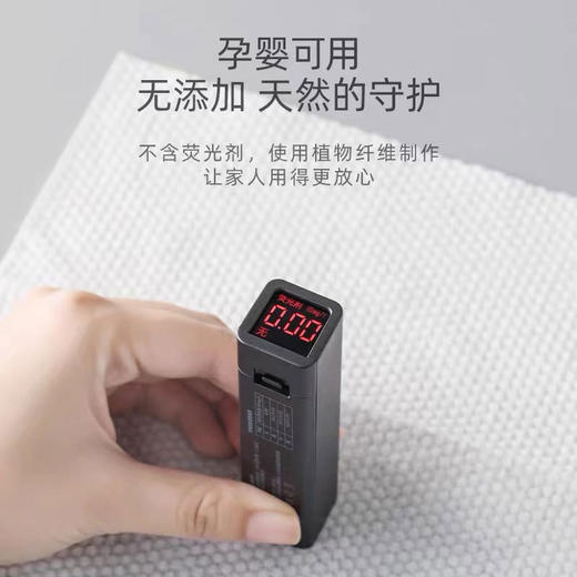 潮小喵棉柔洗脸巾300G一次性棉柔洗脸巾 大卷巾 温和不掉絮 商品图2