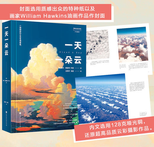 【赠云朵画册】一天一朵云 云彩收集者手册科普书 无穷小亮张辰亮推荐 云与大气现象全彩图集展示 赏云协会科普读物 商品图2