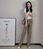 颈袖添香-套裤-J91A3386 “酷girl”经典驼色套路 职场 休闲两穿 多场合穿搭 商品缩略图5
