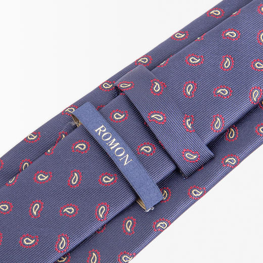 【精品礼盒装】罗蒙领带男正装商务结婚时尚百搭精致提花经典男士领带 商品图3