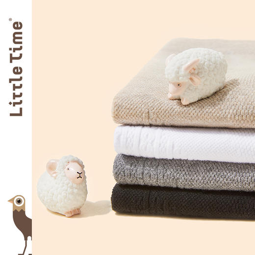 littletime女童打底裤春季新款宝宝春秋麻花提花儿童连袜裤 商品图1