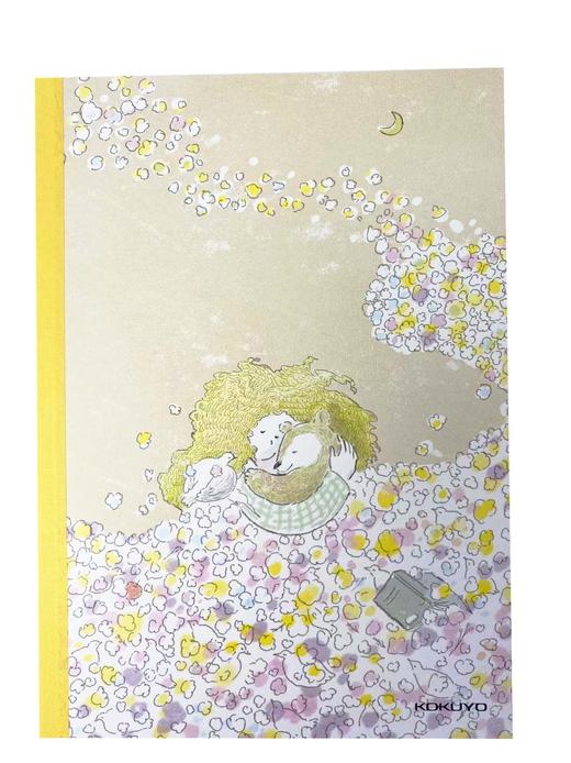 国誉鲜花包围的生活无线装订本WCN-DNA54-J94学生记事本笔记本软抄本文具 商品图0