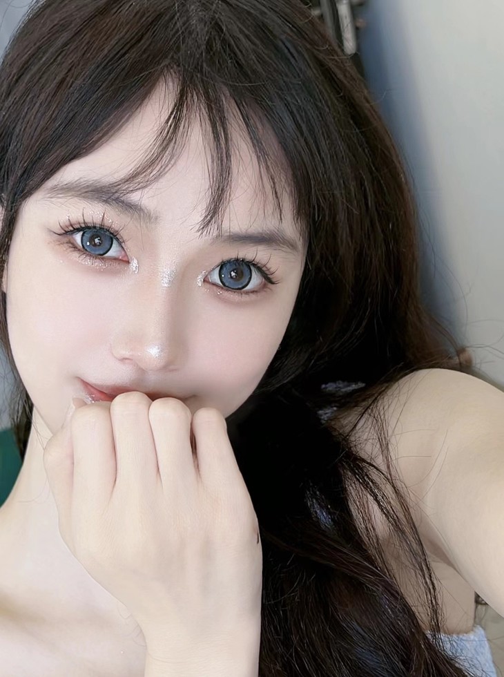MIRAGECOLOR黎雾日抛隐形眼镜 初胭灰14.5mm 1盒/10片-VVCON美瞳商城13