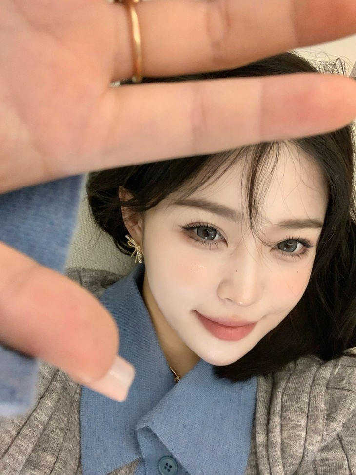 MIRAGECOLOR黎雾日抛隐形眼镜 初胭灰14.5mm 1盒/10片-VVCON美瞳商城50