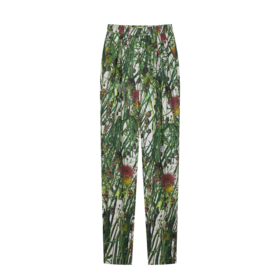 EVENING印花宽松长裤