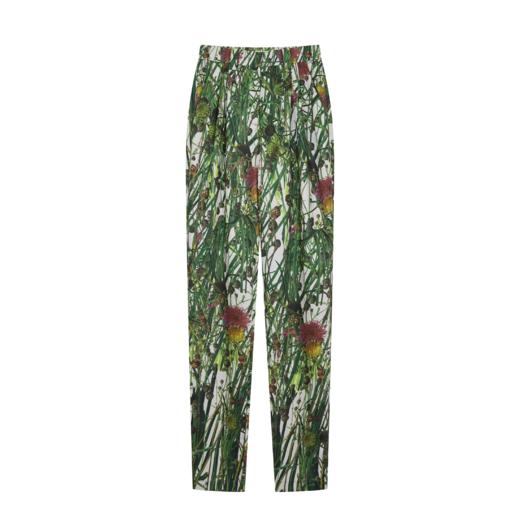 EVENING印花宽松长裤 商品图0