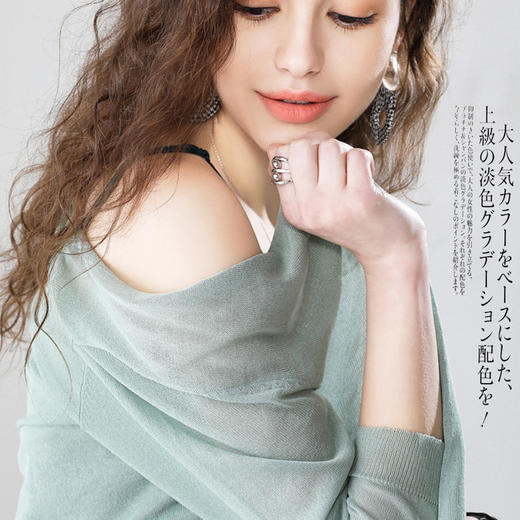 【59一件，轻奢品质】冰丝防晒针织开衫  慵懒风V领 藏肉修身 时尚百搭 轻奢气质 8色可选 商品图0