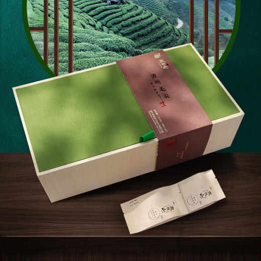 象棋山有机清明毛尖茶礼盒200g/盒 商品图0
