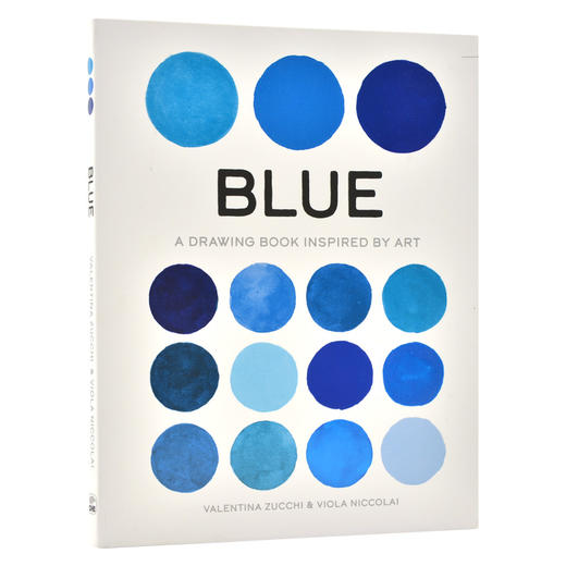 蓝色:图画启发艺术 英文原版 Blue : A Drawing Book Inspired by Art 瓦伦蒂娜·祖奇 艺术色彩画集 画册 商品图4