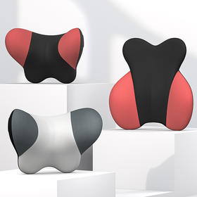 【人体工程学设计理念 乳胶质感】汽车腰靠背垫护腰司机开车用座椅腰托腰部支撑头枕驾驶座车载腰垫