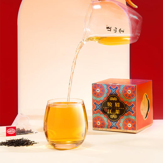 正山堂骏眉中国 中式骏眉红茶 茶包小袋装便携盒装30g 商品图3
