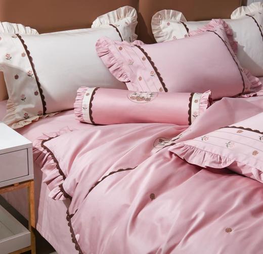 床品四件套 床单被罩套件 床上用品 拉菲花园 商品图10