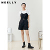 NEELLY纳俪商场同款吊带连体裤女收腰高级感时尚百搭夏季短裤休闲N22042Q01060 商品缩略图2