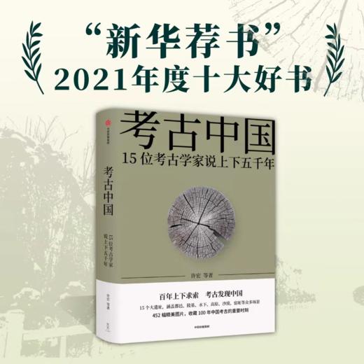 考古中国 15位考古学家说上下五千年 许宏唐际根雷雨等 仰韶殷墟三星堆良渚秦始皇陵长城彩陶青铜器百年纪念历史 中信出版 商品图0