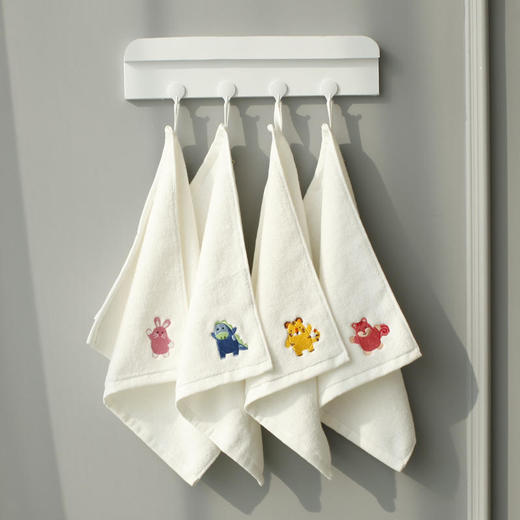 韩国Milo&Gabby儿童毛巾纯棉卡通动物小毛巾 商品图6