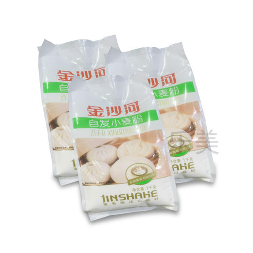金沙河自发小麦粉1kg 商品图1