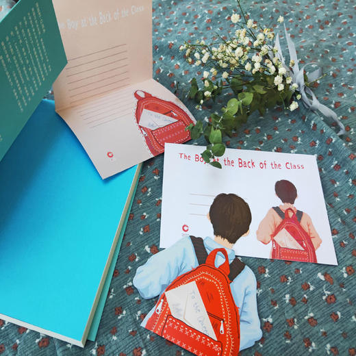 坐在教室最后一排的男孩 赠信封+画卡 昂加利·Q.劳夫著 小学读书单暖心读物 英国儿童文学 外国文学 商品图4