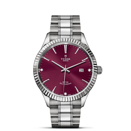 帝舵风尚系列 | 钢表壳，直径41毫米，镶钻表盘 商品图1