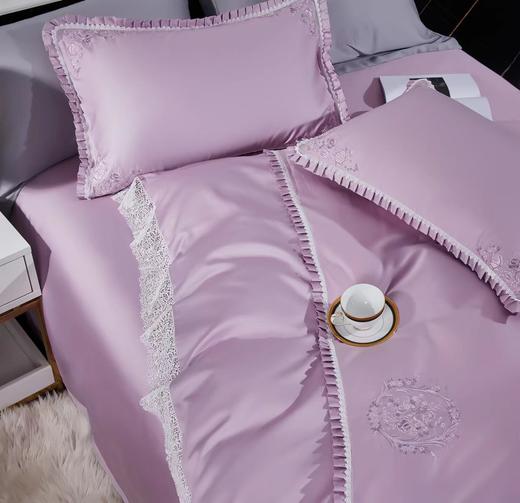 床品四件套 床单被罩套件 床上用品 玫瑰甜茶 商品图5