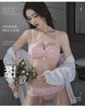 【甜美少女网纱蝴蝶结Bra】无钢圈小胸聚拢调整型内衣收副乳上托性感文胸套装 商品缩略图0
