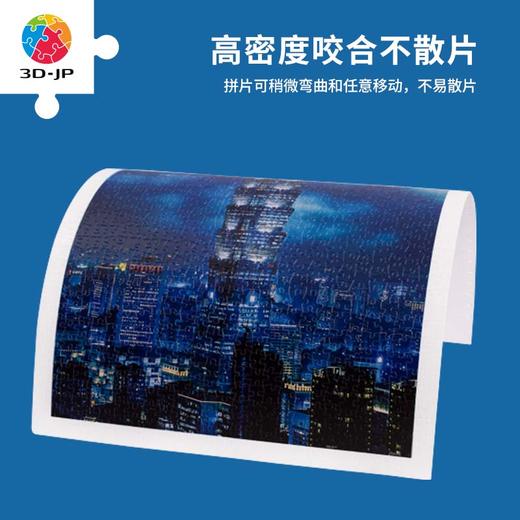 【折扣商品 不退不换】1000片  平面拼图 塑料拼图H2651 月夜系列 -台北夜景 商品图4
