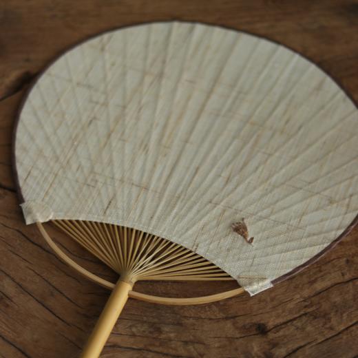 槐夏风清 夏布团扇 多款扇形/颜色可选（景德镇圆通发货） 商品图6