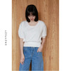EAZYPEZY 意大利纯棉大圆领宽松短袖针织衫 商品缩略图4