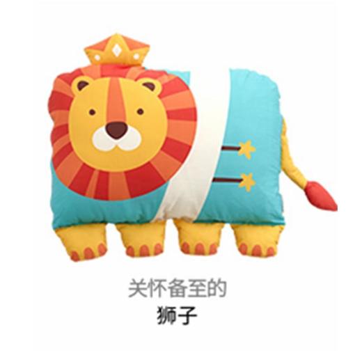韩国Milo&Gabby3岁童趣枕卡通安抚抱枕枕套枕芯 商品图12