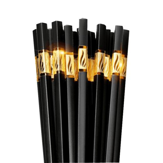 【自营】好司净Houseking  合金筷子   家用耐高温防霉防滑10双装 商品图5