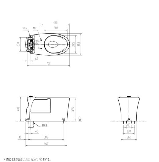 日本INAX伊奈洗手一体型马桶坐便器BC-ZA10AH普通坐便器卫浴洗手池 商品图8