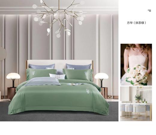 床品四件套 床单被罩套件 床上用品 芳华 商品图3