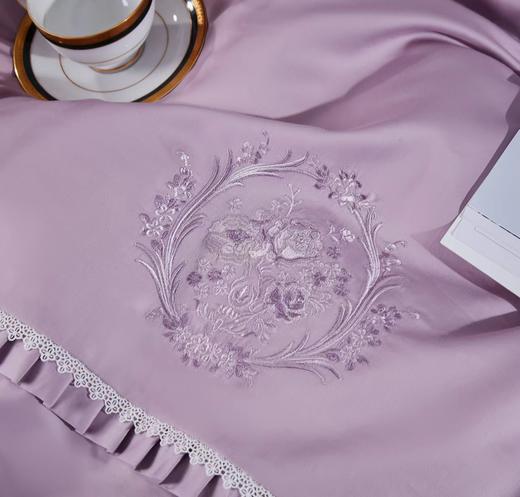 床品四件套 床单被罩套件 床上用品 玫瑰甜茶 商品图7