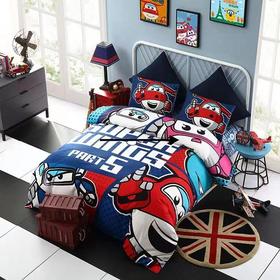 天空之城-梦洁宝贝纯棉印花四件套-星际联盟