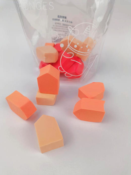 KISSEED美妆蛋珂斯蒂美妆蛋不吃粉海绵推荐斜切粉扑架子软细腻超软彩妆V切葫芦水滴 商品图5