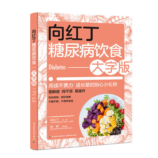 向红丁糖尿病饮食大字版 商品图0