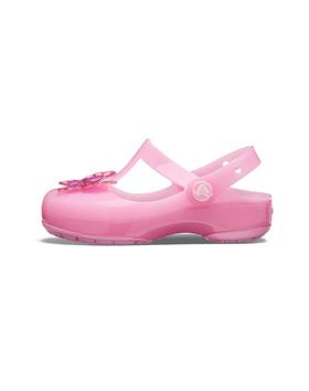 CROCS 亮透鞋面 Crocs卡骆驰伊莎贝拉缤女儿童沙滩凉鞋 FQ205044-6I2