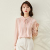 新款娃娃领时尚雪纺衬衫上衣  YZ8002 商品缩略图0