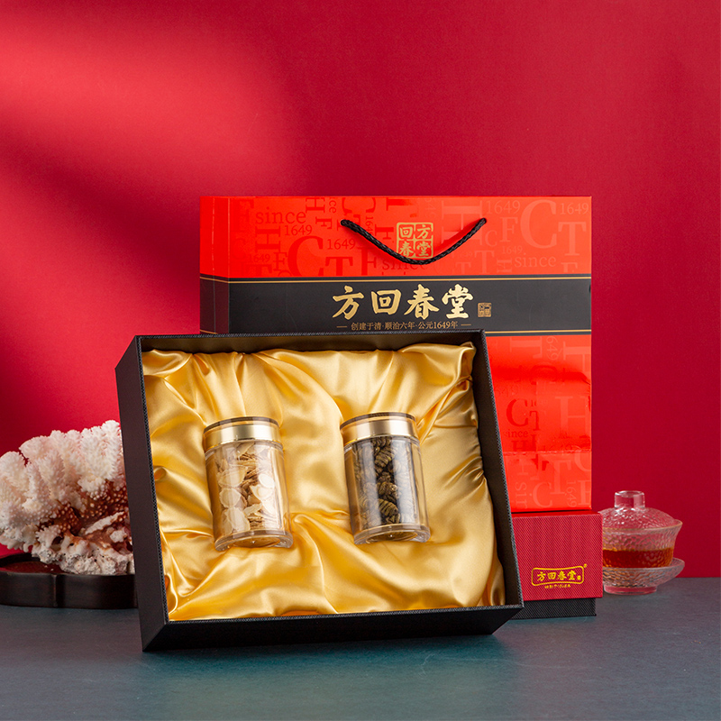 西洋参切片铁皮石斛礼盒80g（西洋参片30g+雁荡山石斛50g）