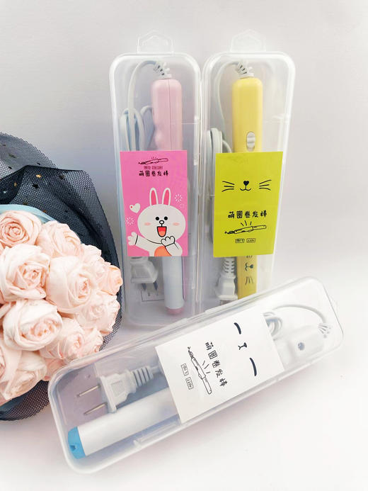 夹板卷发棒发棒电夹板刘海直发器学生女拉直板卷发棒两用不伤发熨板 商品图2