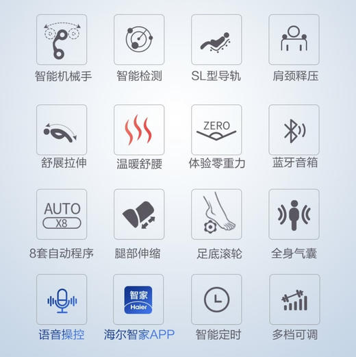 海尔（Haier）按摩椅 H3-102H 商品图1