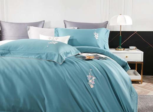 床品四件套 床单被罩套件 床上用品 芳华 商品图7