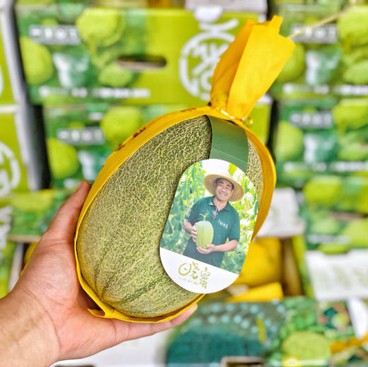 【正宗晓蜜】胜杰丝路晓蜜，哈密瓜，脆甜口感，瓜瓤黄色，甜度非常高，多汁又好吃！ 商品图4