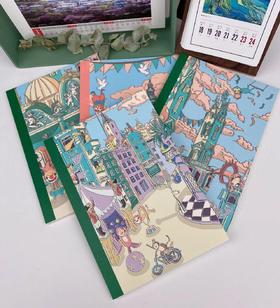 米凯伦胶装本16开/80克40张无线胶装本