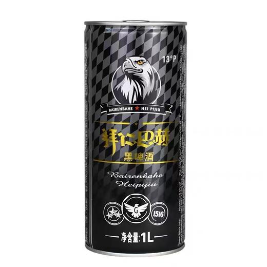 美丽市场超市-拜仁巴赫黑啤酒1L 商品图0