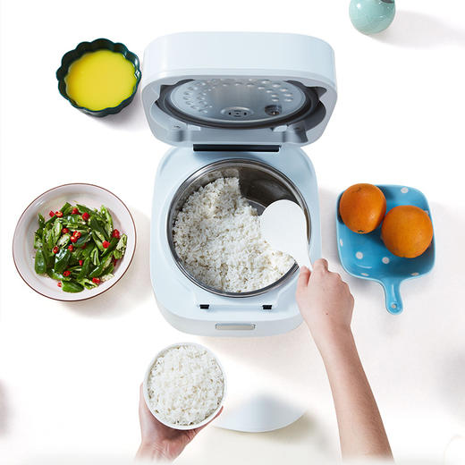 无低糖控糖电饭煲米汤分离家用3L多功能电饭锅无涂层不锈钢内胆 商品图2